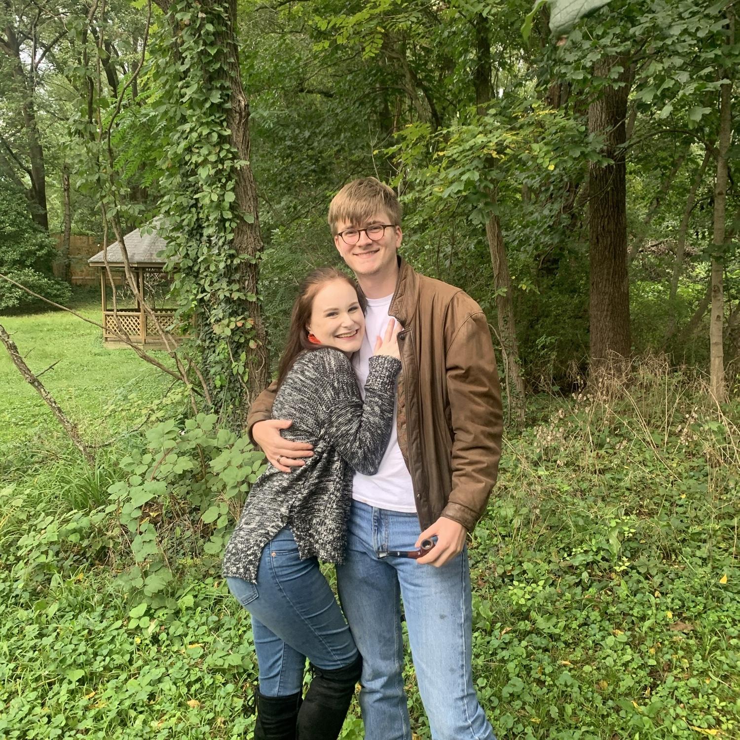 Noah's 20th Birthday bonfire in Blacksburg VA!