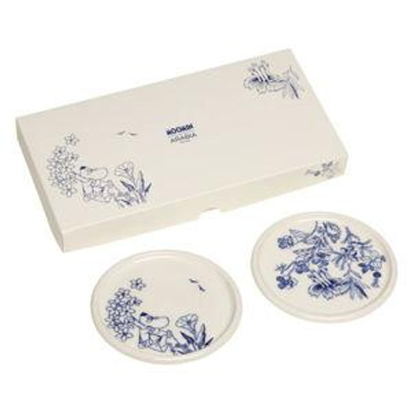 Moomin mini plate 12 cm Haru 2-pk