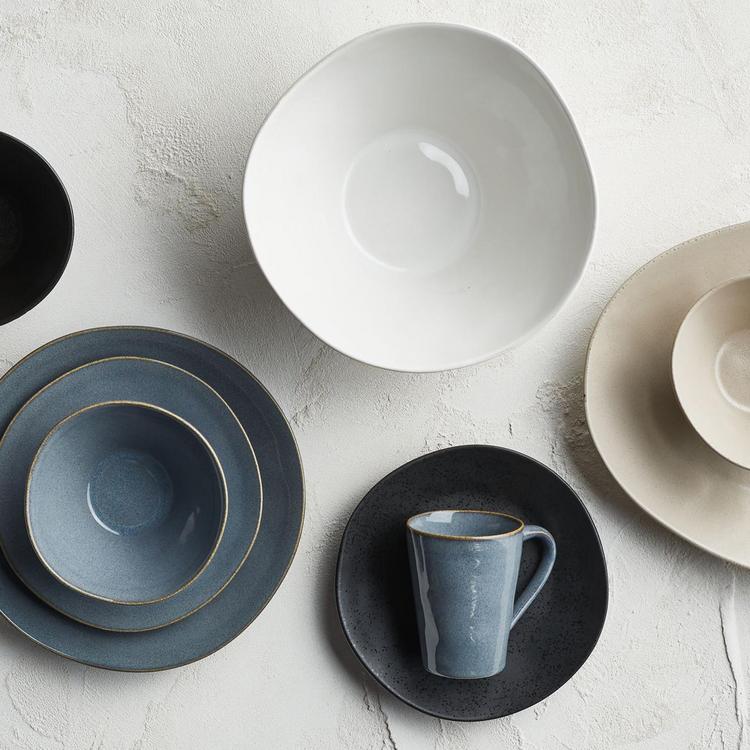 Crate and Barrel, Marin Dinner Plate, Set of 4 | Zola