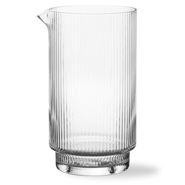 Modern Optic Mixing Glass