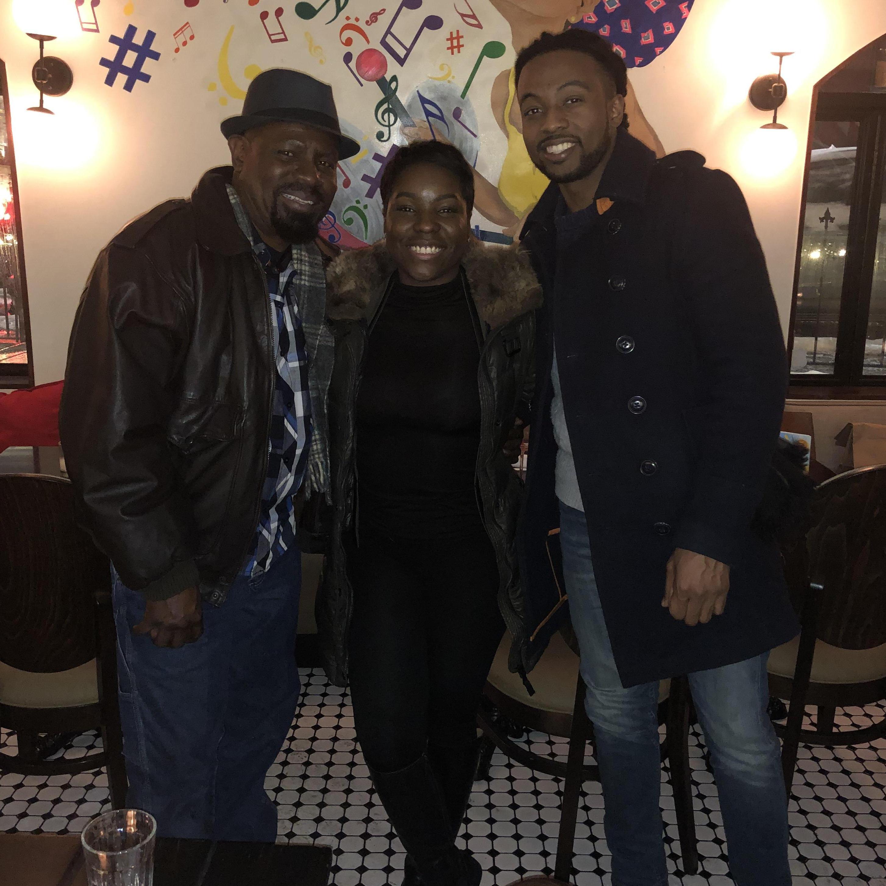 When dad gave his blessings.