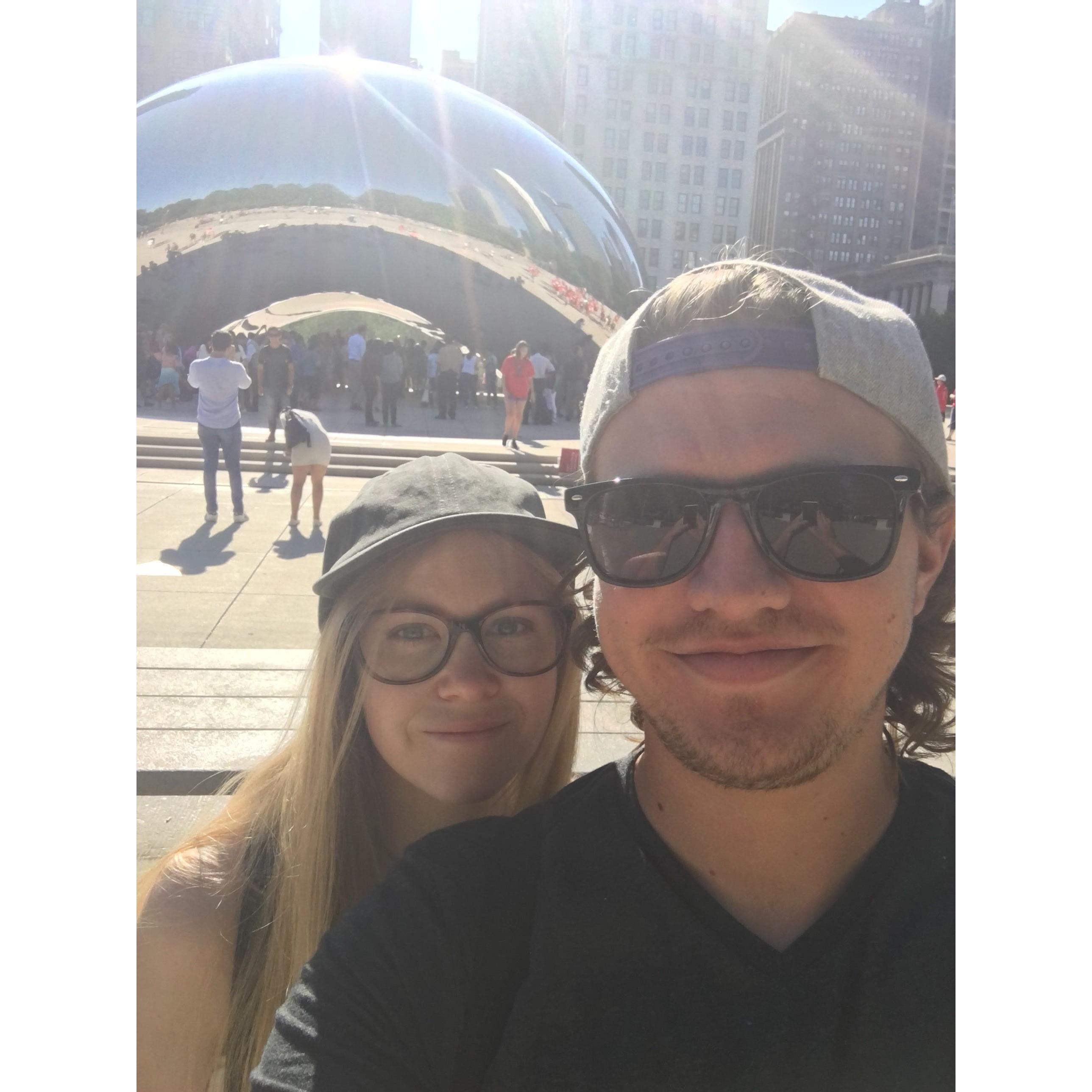 The only stop we made on our road trip from California to Ontario! We wish we could have shared the deep dish pizza with all of you.