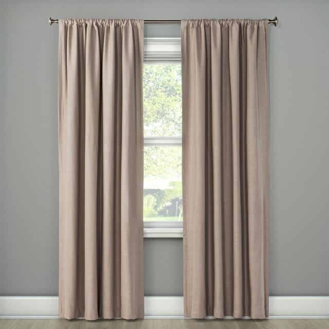95"x50" Henna Blackout Curtain Panel Henna Tan - Project 62™