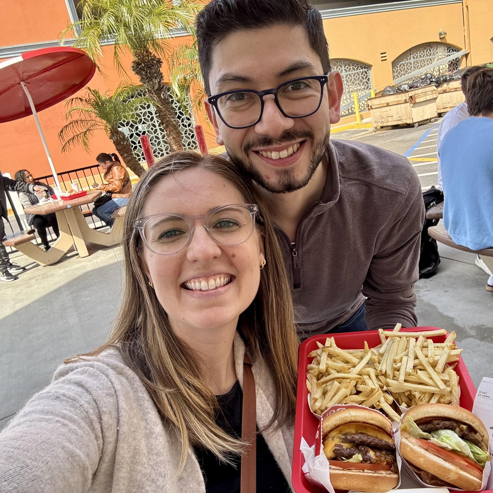 A dream within a dream: In-N-Out just after landing