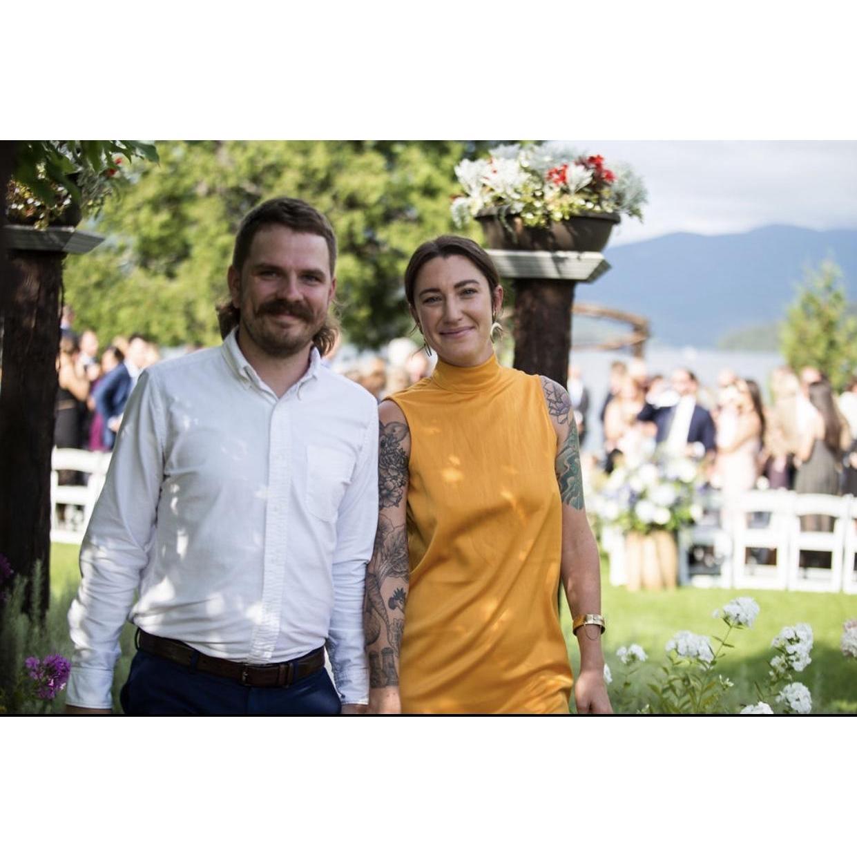 Sept 2018- Alex's wedding in Lake Placid