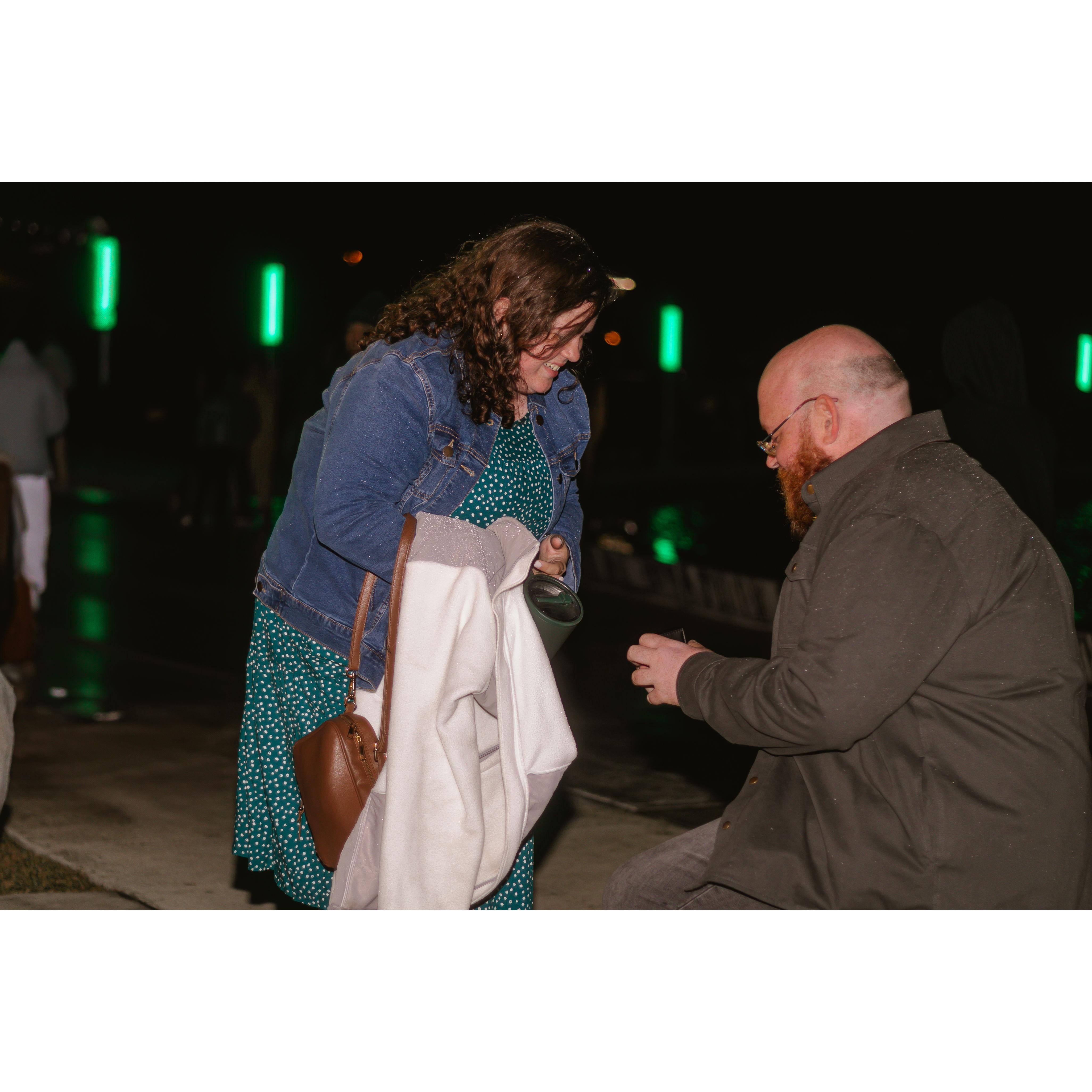 The Proposal!!! I said yes!!!
