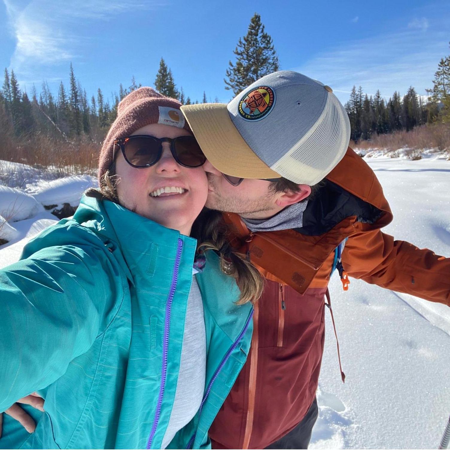Ski Touring St. Louis Creek Trail in Fraser