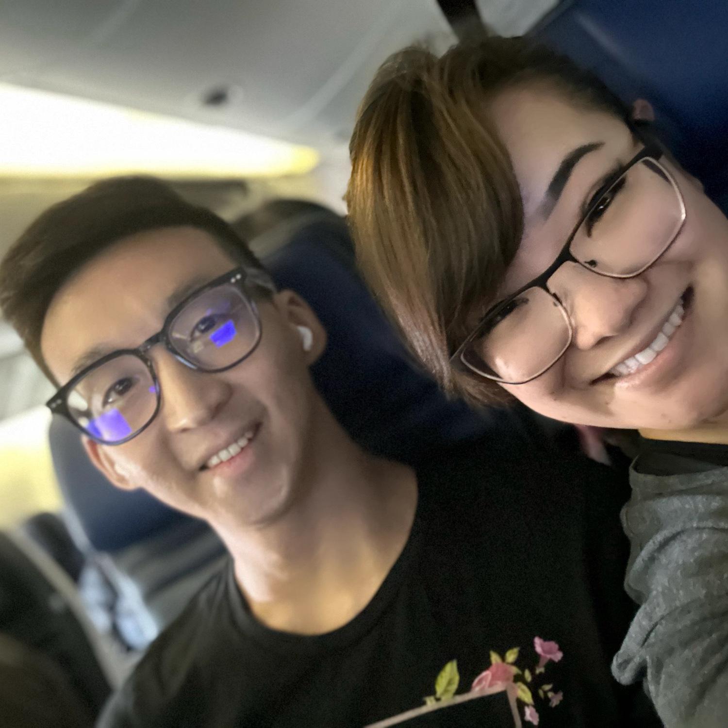 First international trip together!