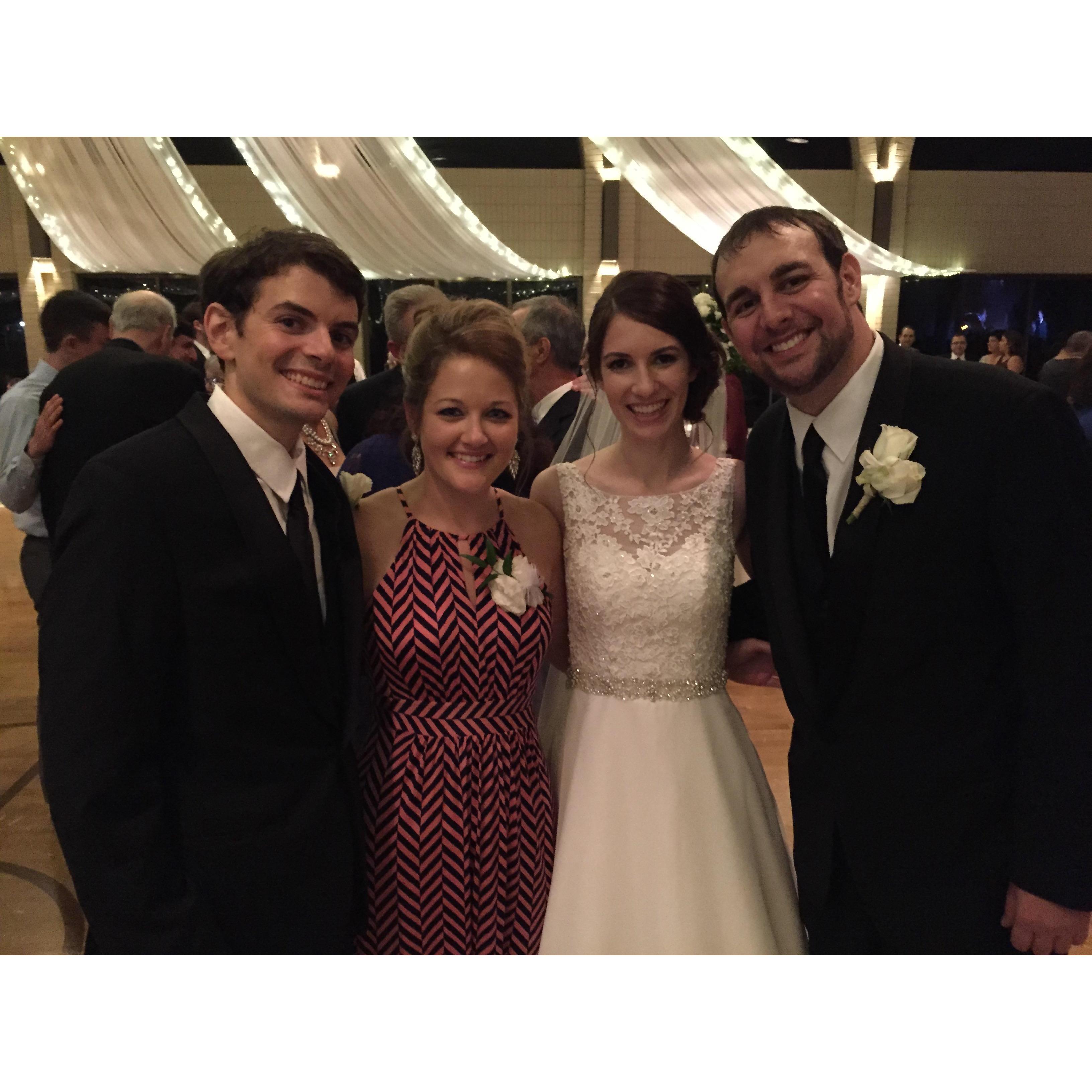 October 2015 - Dayton, Ohio - Michael's sister Christina's wedding to Socrates