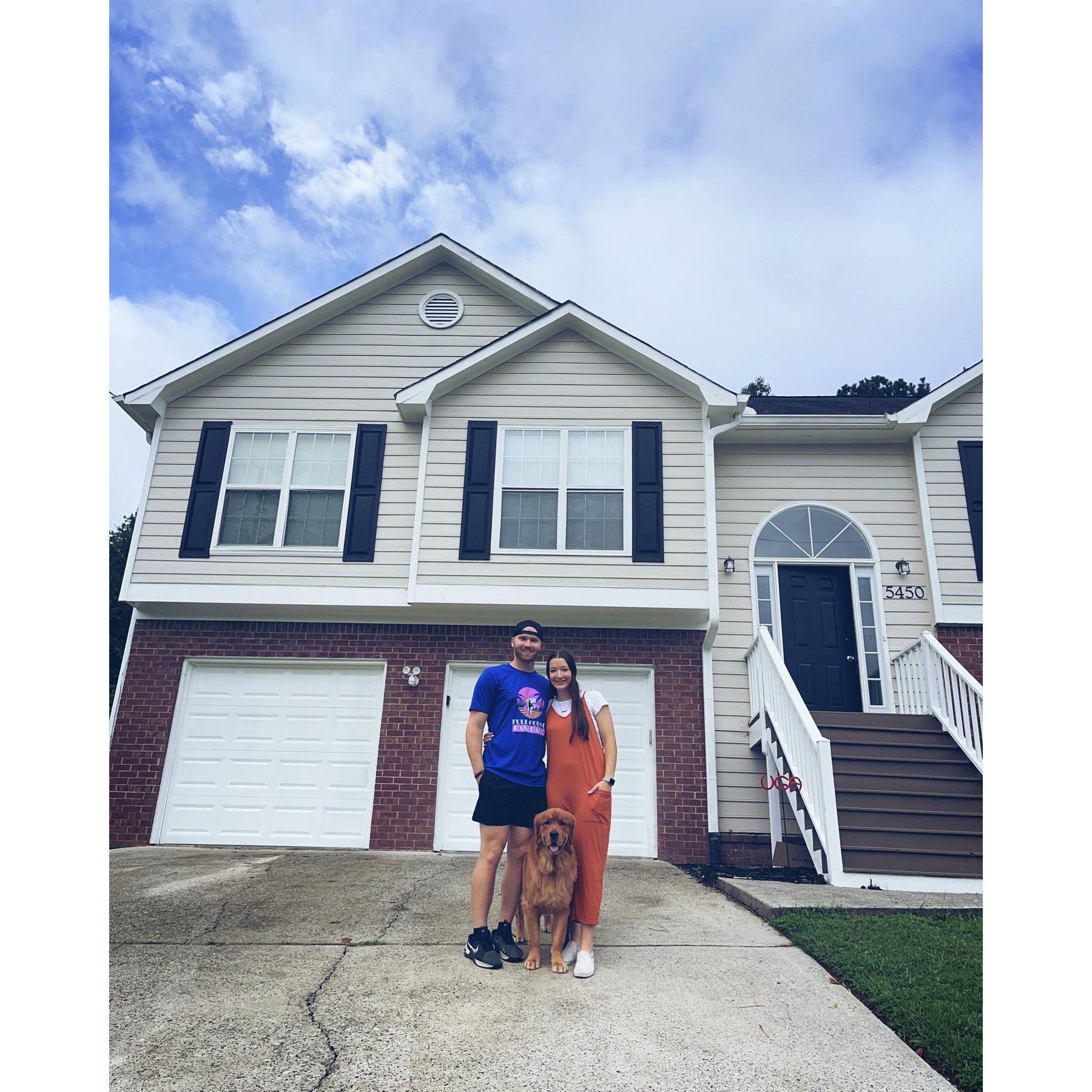 Our first house in Georgia! 
08/2023