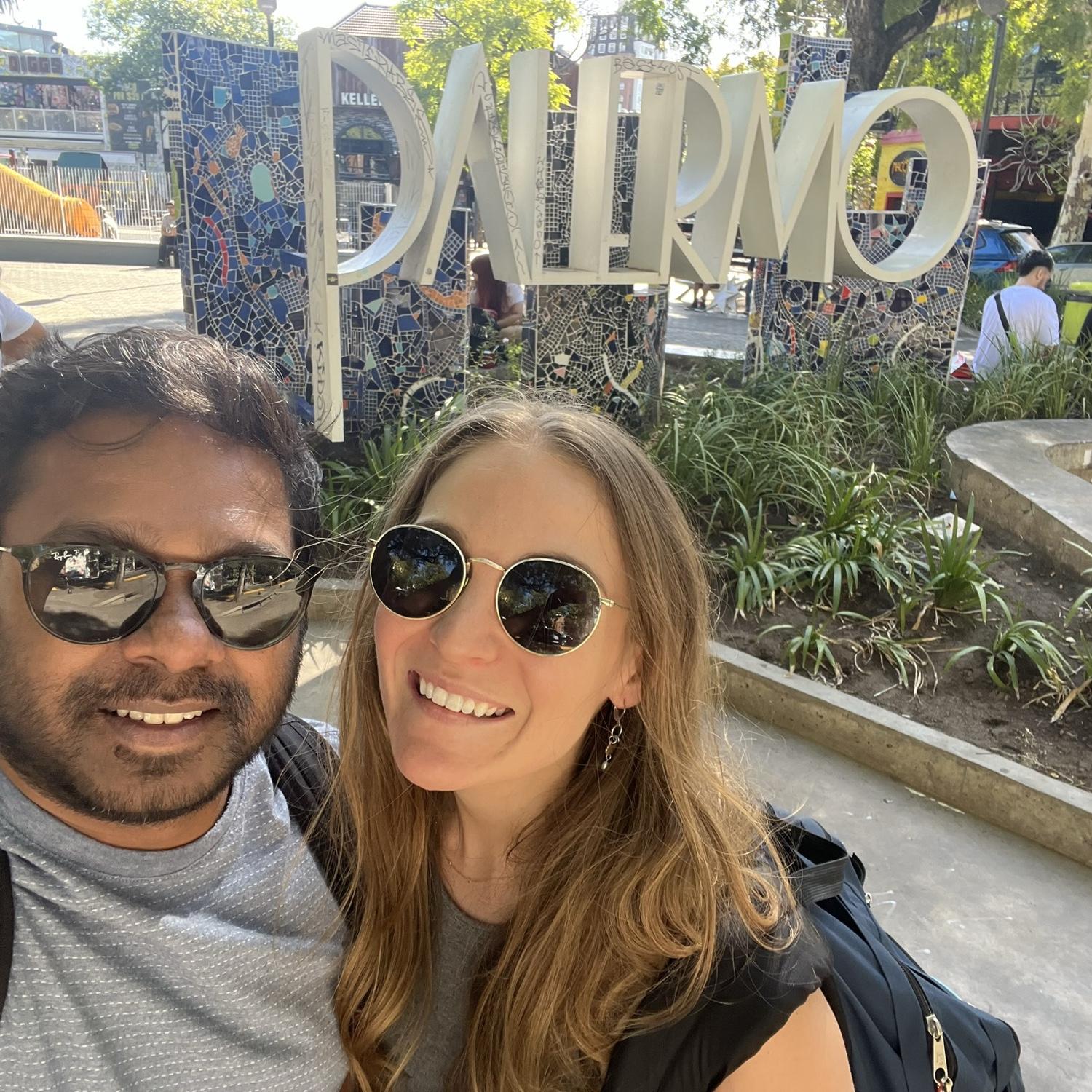 Our first trip together! Buenos Aries, Argentina!