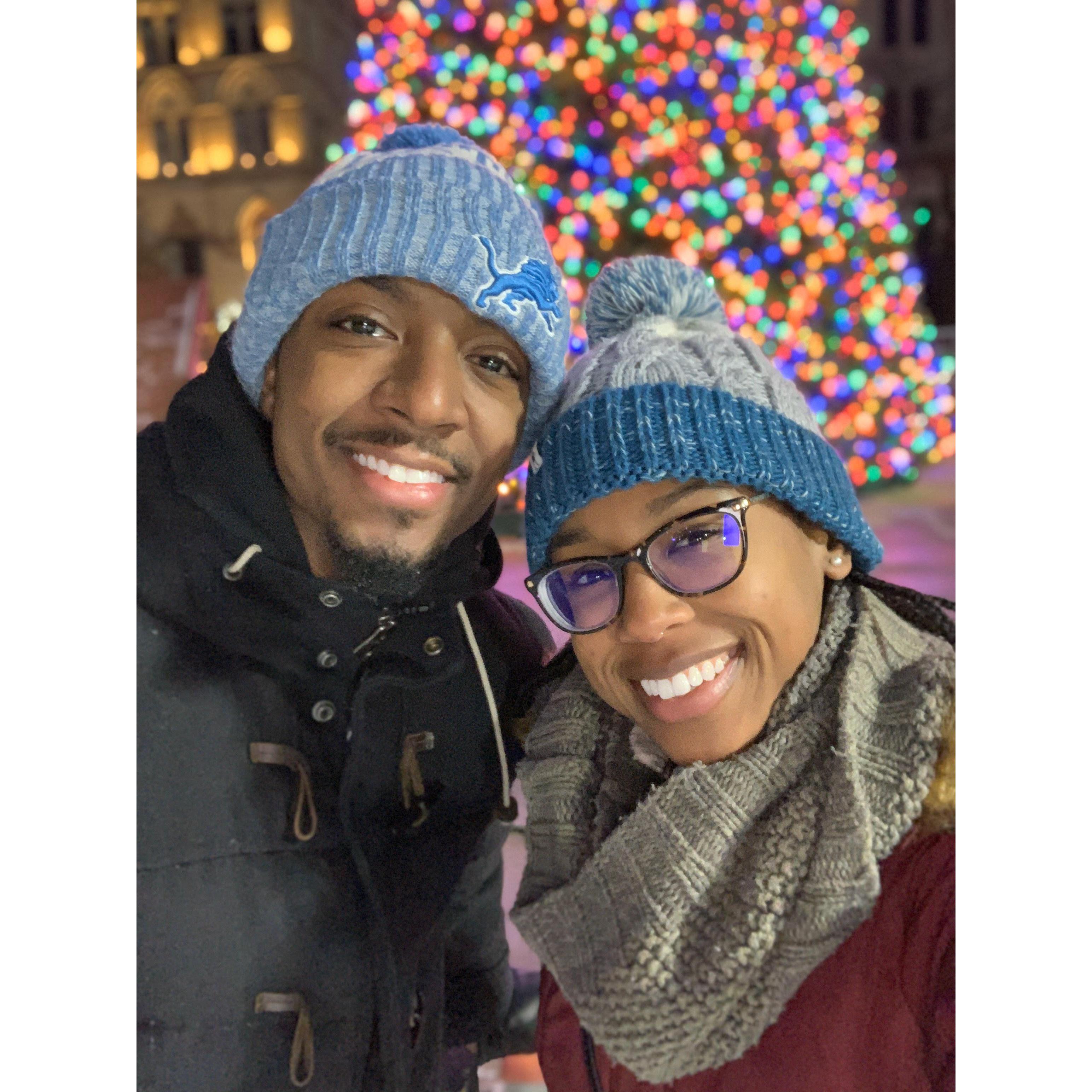 Another one of our favorite traditions is attending the annual Christmas Tree Lighting in Clinton Square. Merry merry!