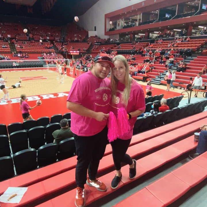 Husker Volleyball at Bob Devaney