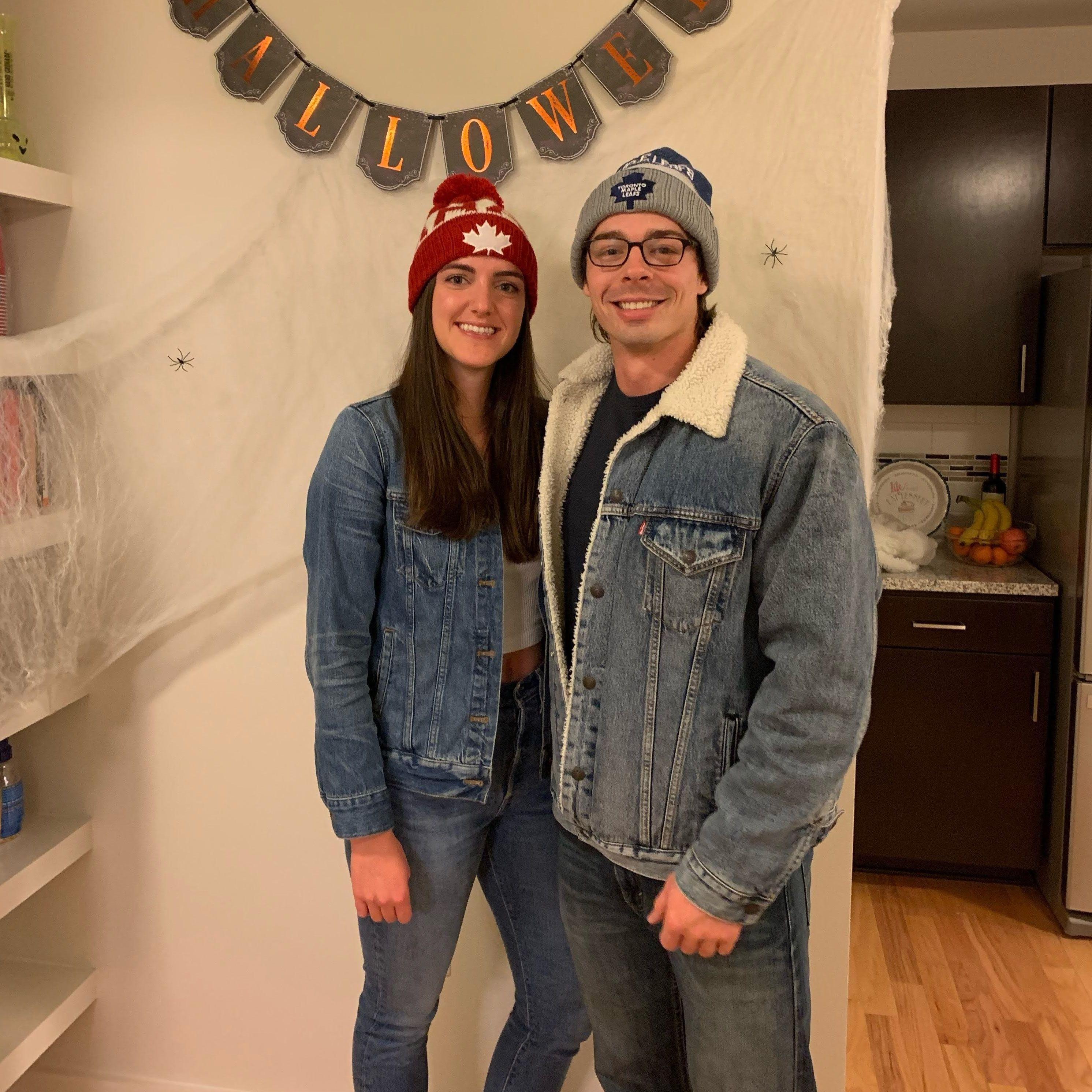 October 31st, 2020: Maddy moved back to Atlanta and Erich visited for Halloween.