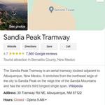 Sandia Peak Tramway