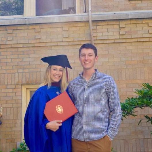 2017 when Lindy graduated with her MA in Media & Communications. If you look closely you can see Puff.