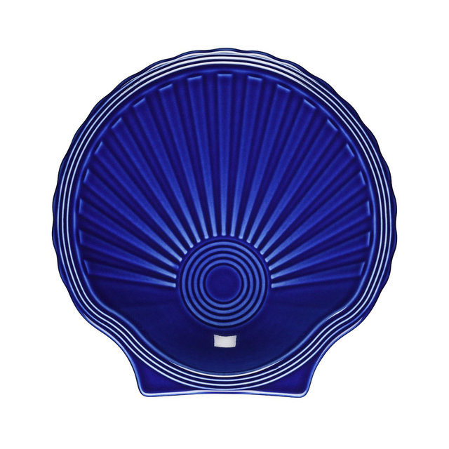 Fiesta Coastal Shell-Shaped Plate