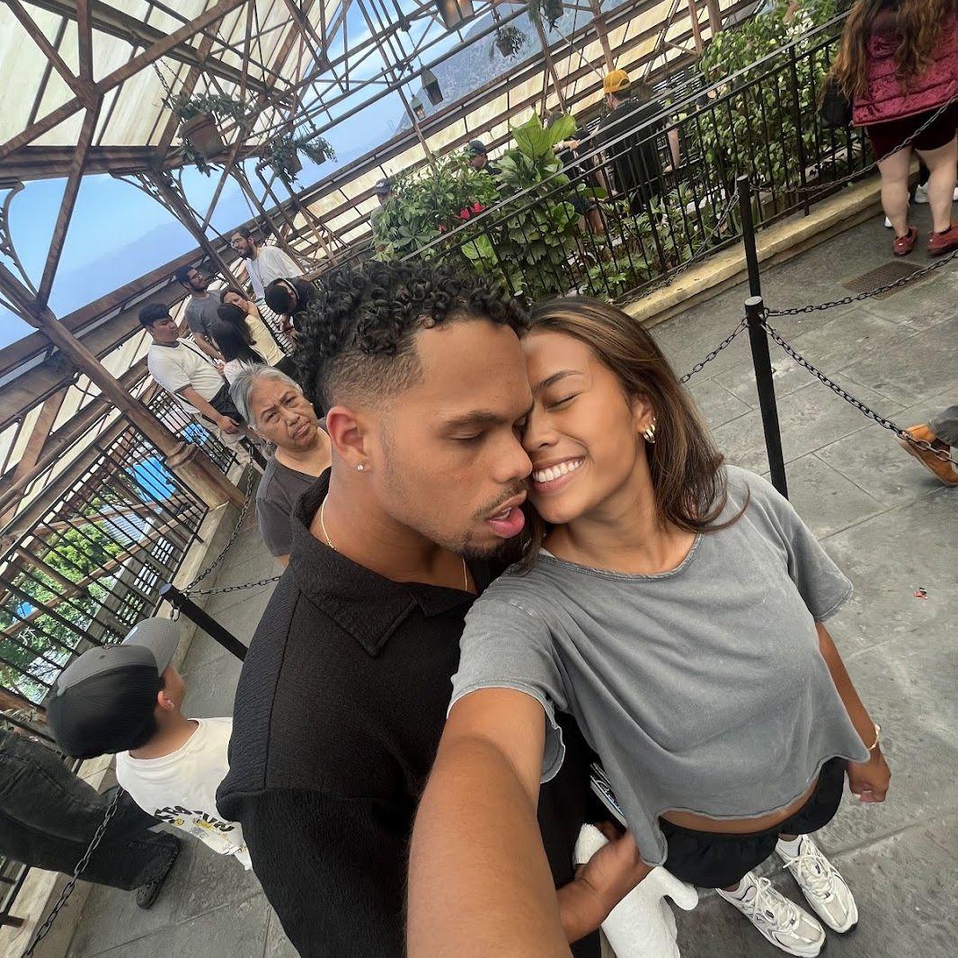 Brenen and Alexia at Universal Studios in California!