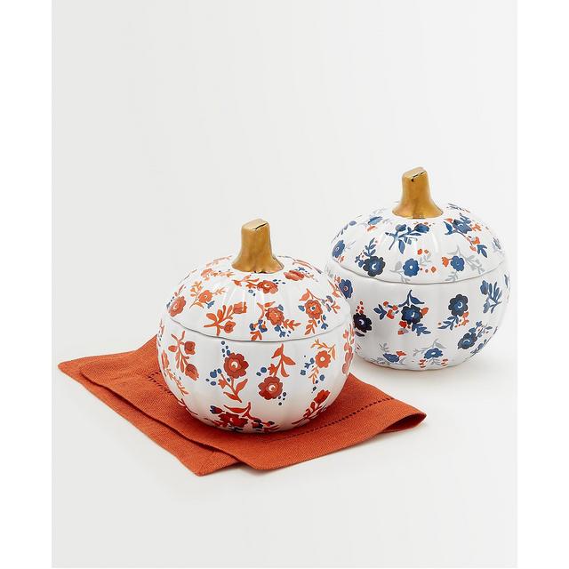 Martha Stewart Collection Harvest Pumpkin Cocottes, Set of 2, Created for Macy's