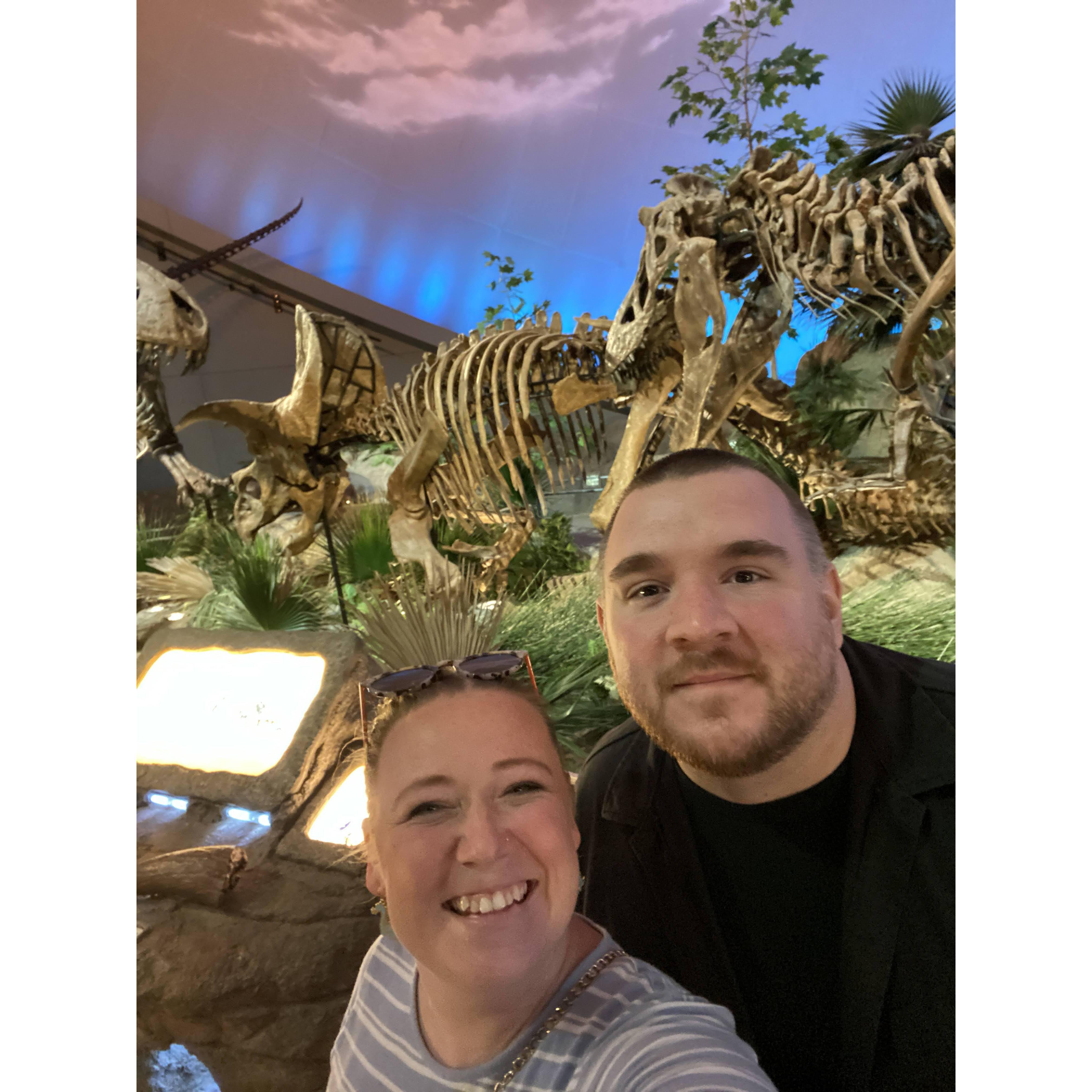 Our first big trip together was to Indiana