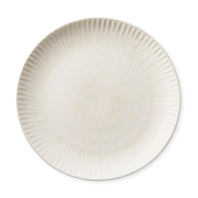 Ridge Salad Plates, Set of 4, White