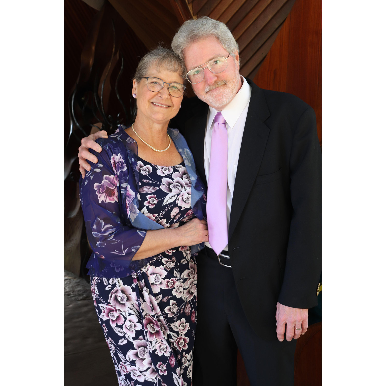Dave and Gayle Cowan, parents of the groom.