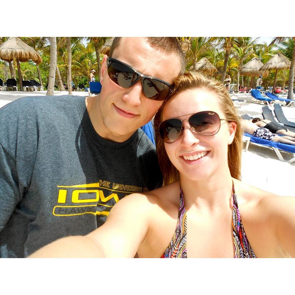 On the beach in Mexico - June 2013