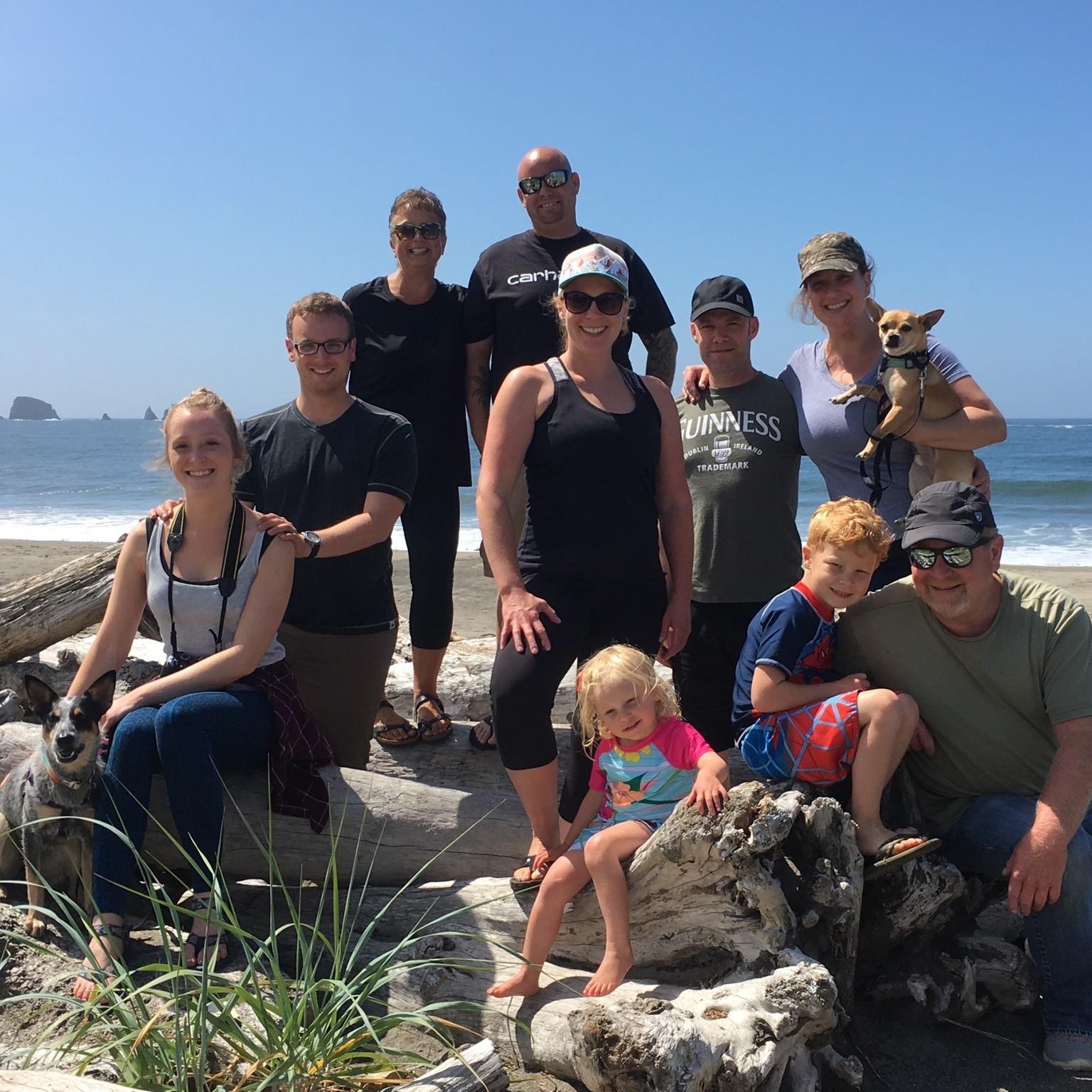 Camping at La Push, 2017