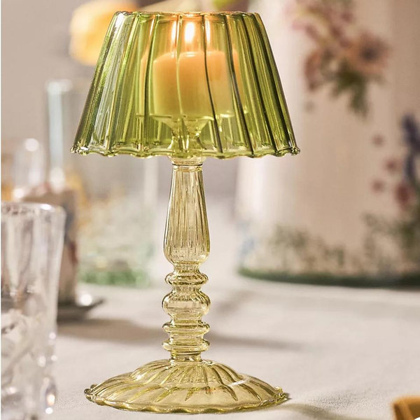 Maisy Glass Lamp Candle Holder