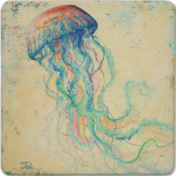 Jellyfish Square Trivet