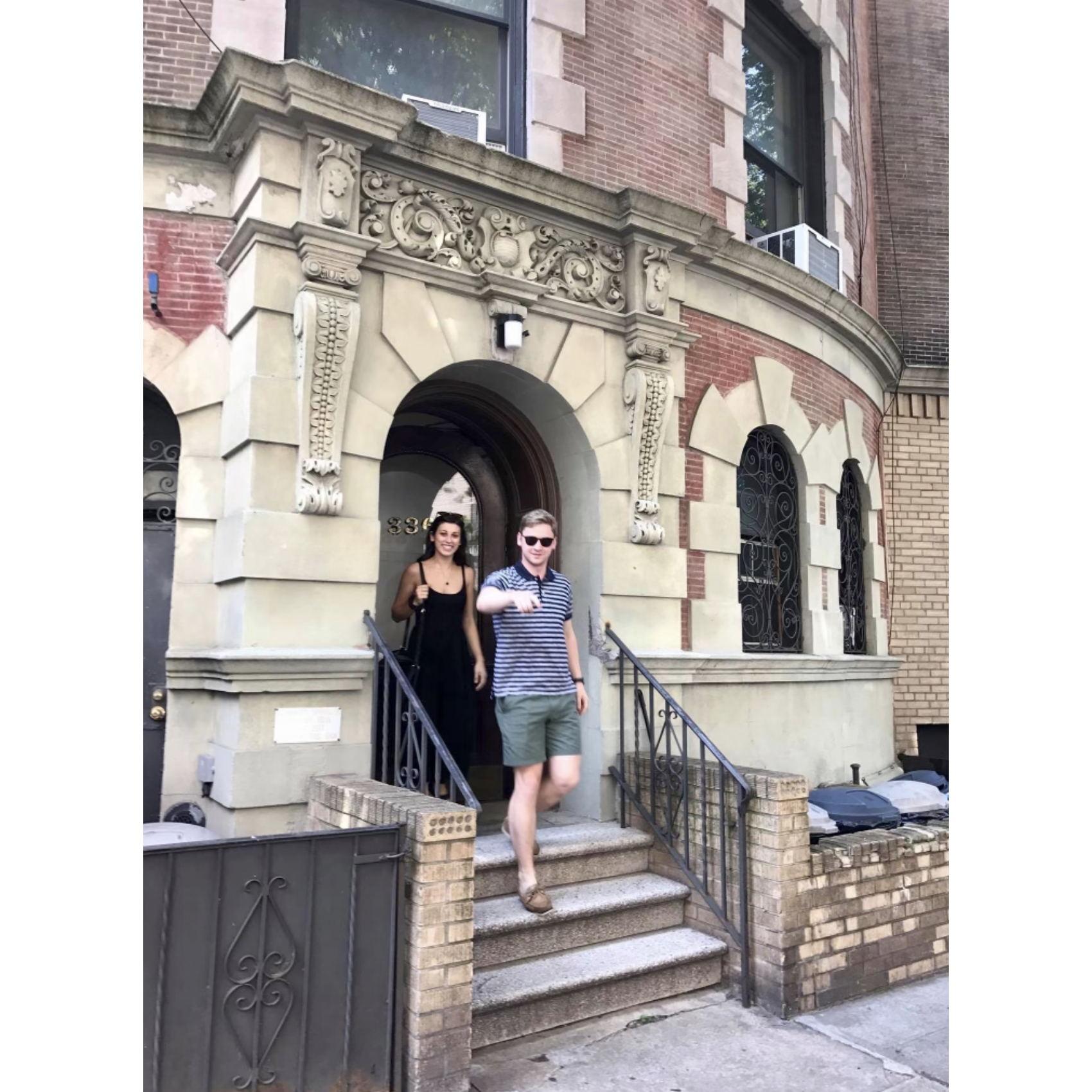 Our first NYC apartment!