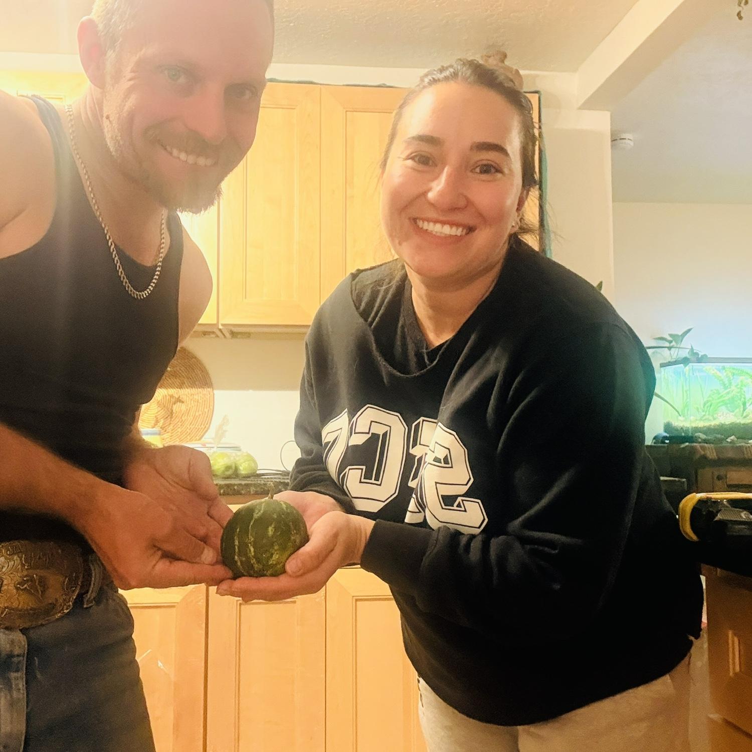 Our first harvest