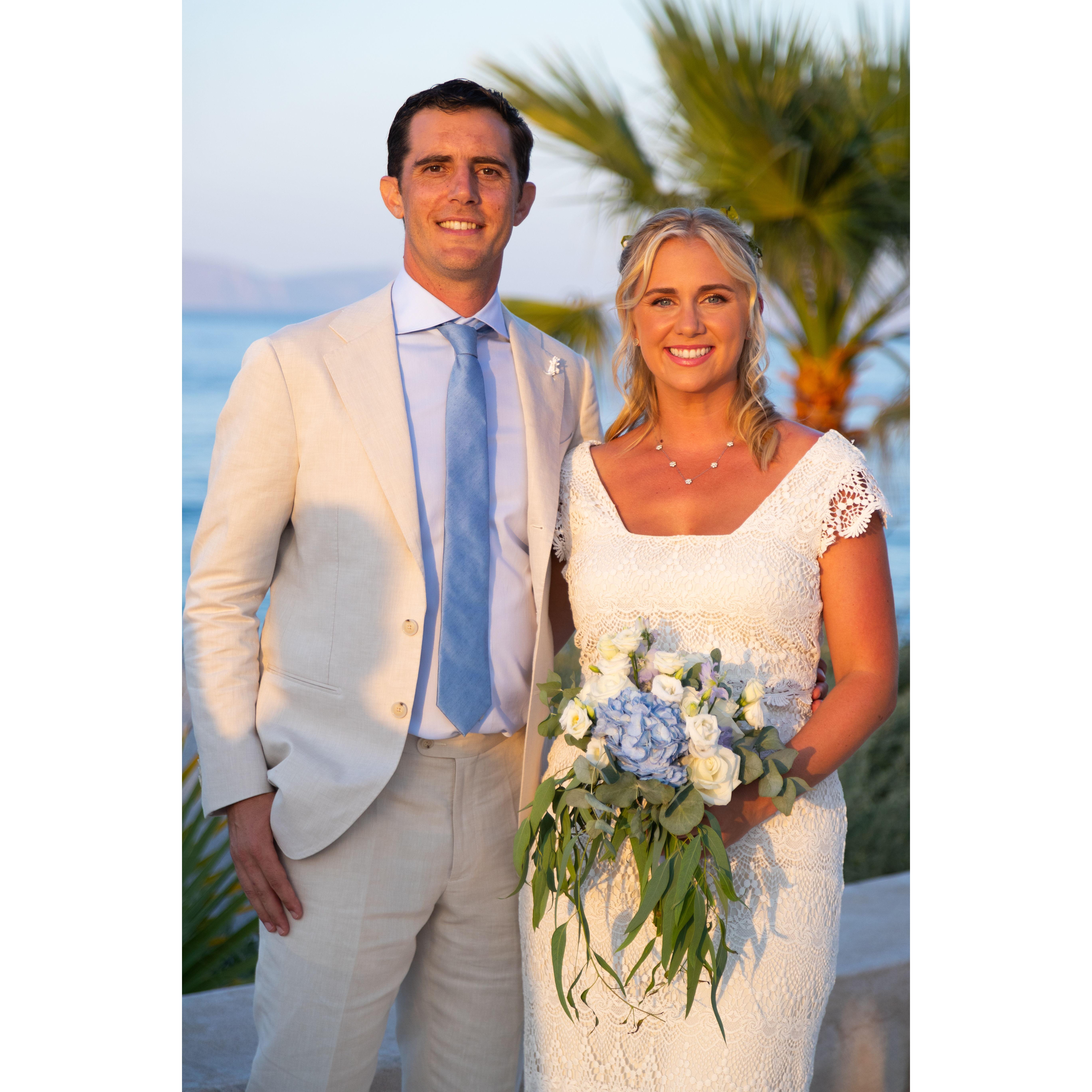 We officially tied the knot in Greece, September 16th, 2023. Here are some photos from that day and more!