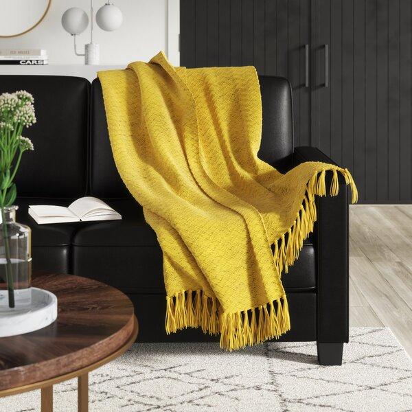Helman Cotton Throw - Bright Yellow