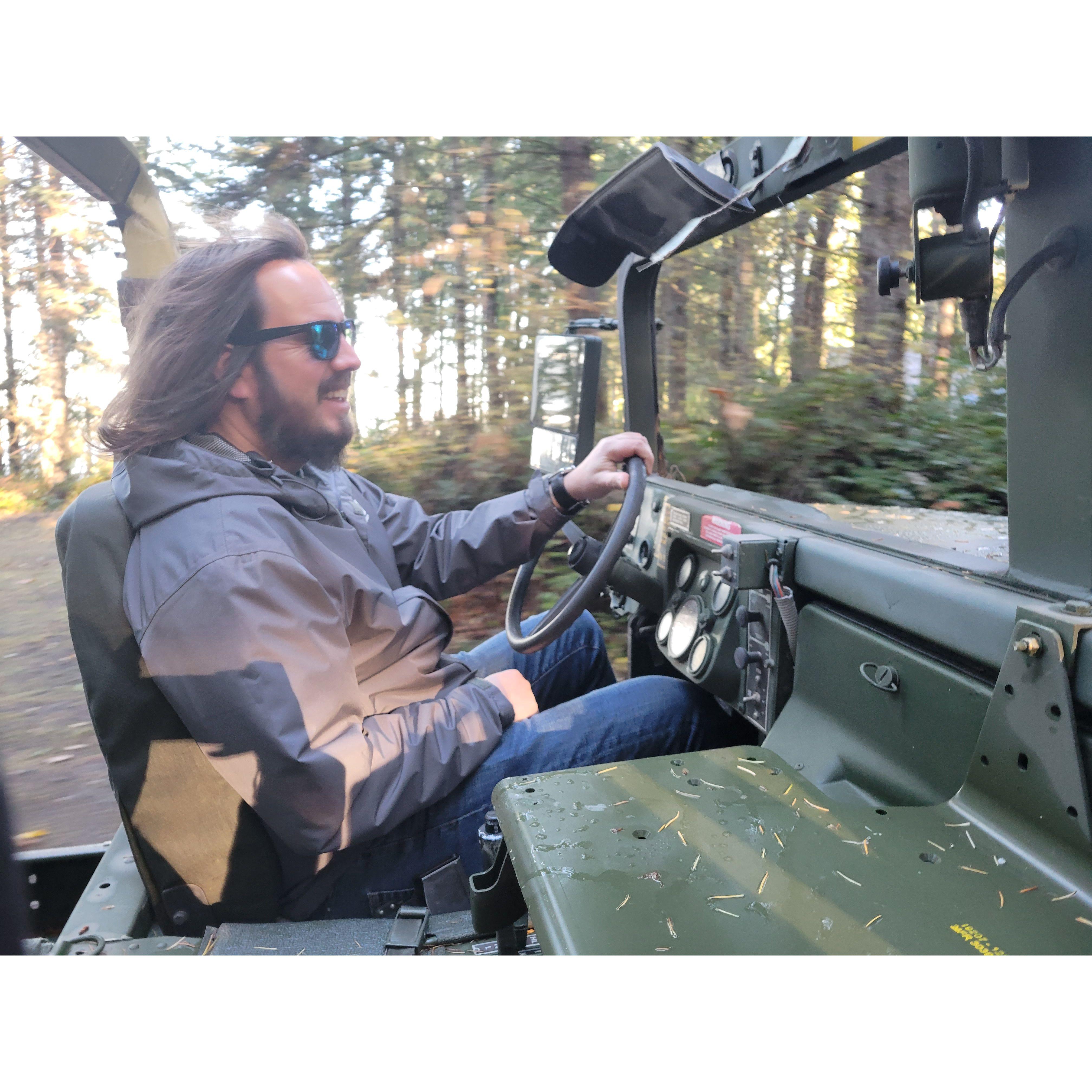 Boys and their toys...