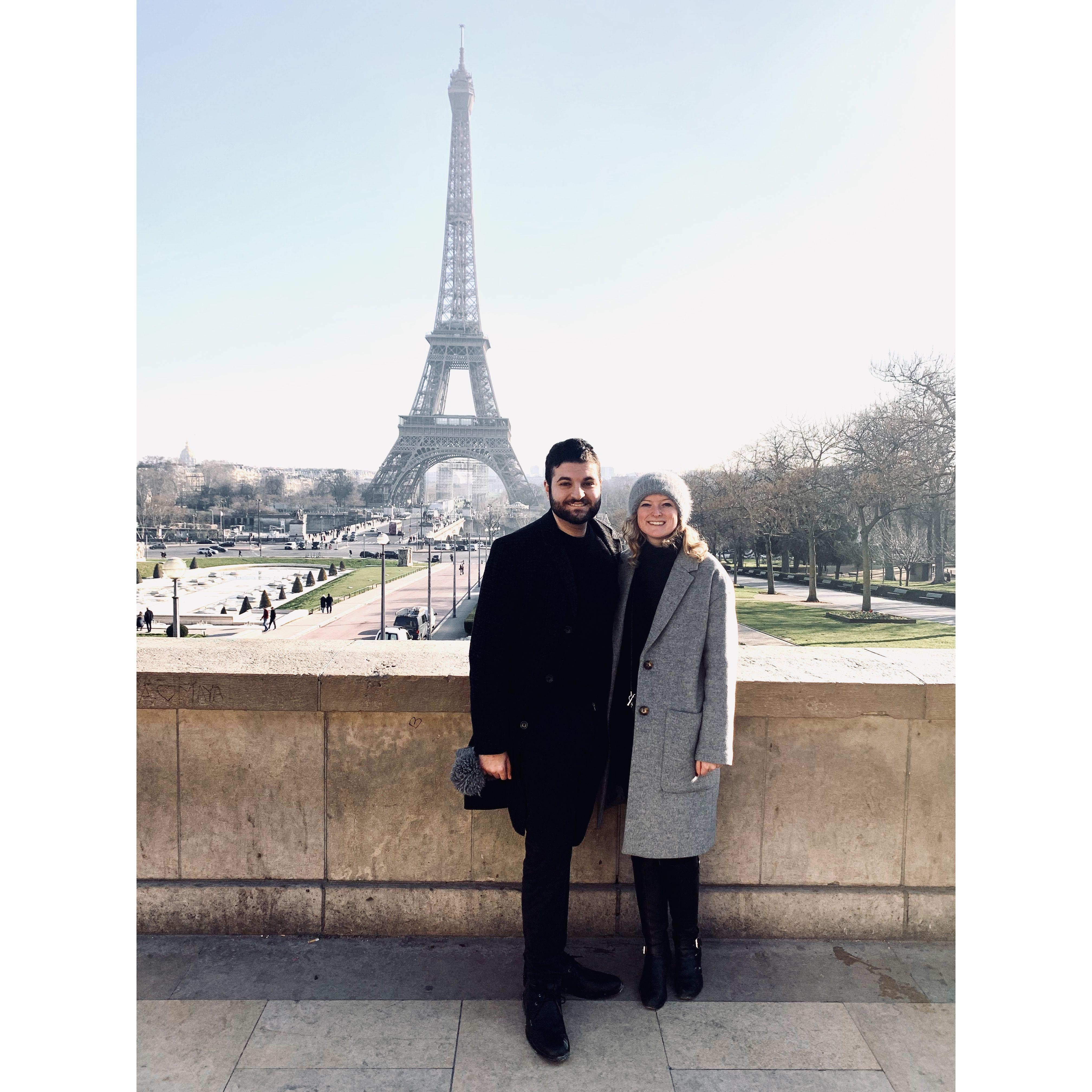 Lindsey and JP in Paris!
