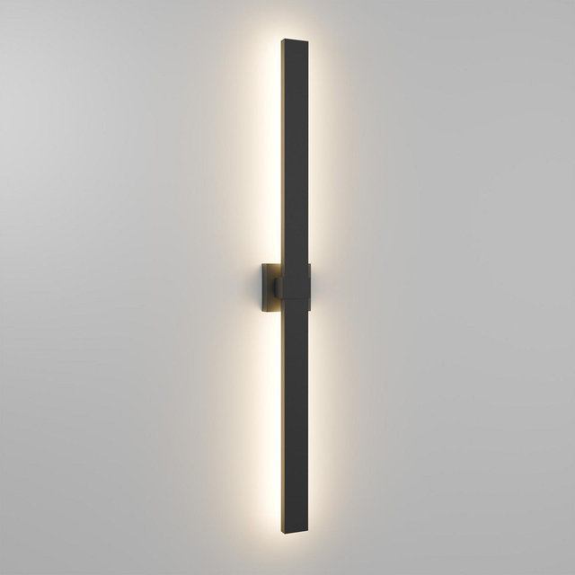 LamQee 47.2 inch Outdoor Wall Lights Modern Exterior Lighting Fixtures for House LED Linear Outdoor Wall Sconce Outside Wall Mount Lighting