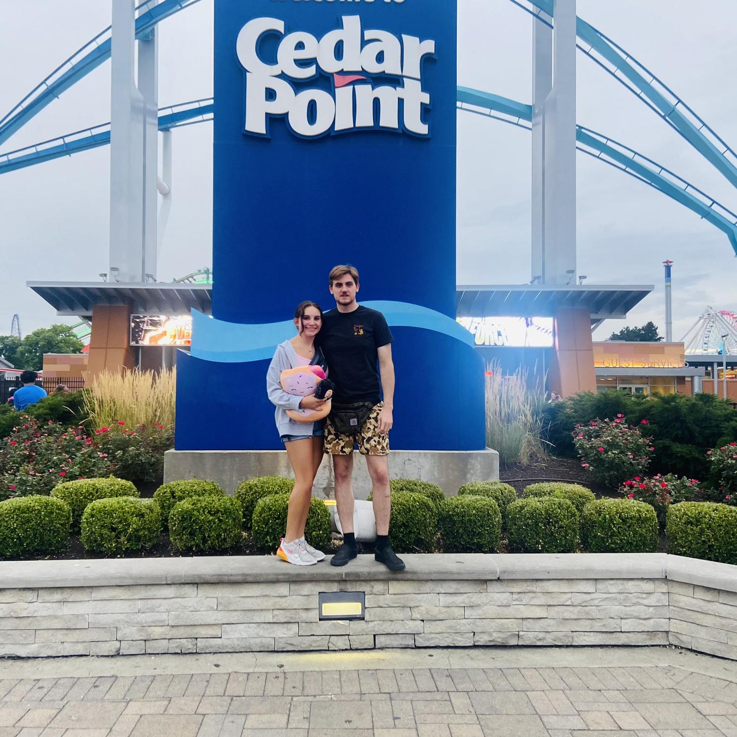Cedar point trip! One of many