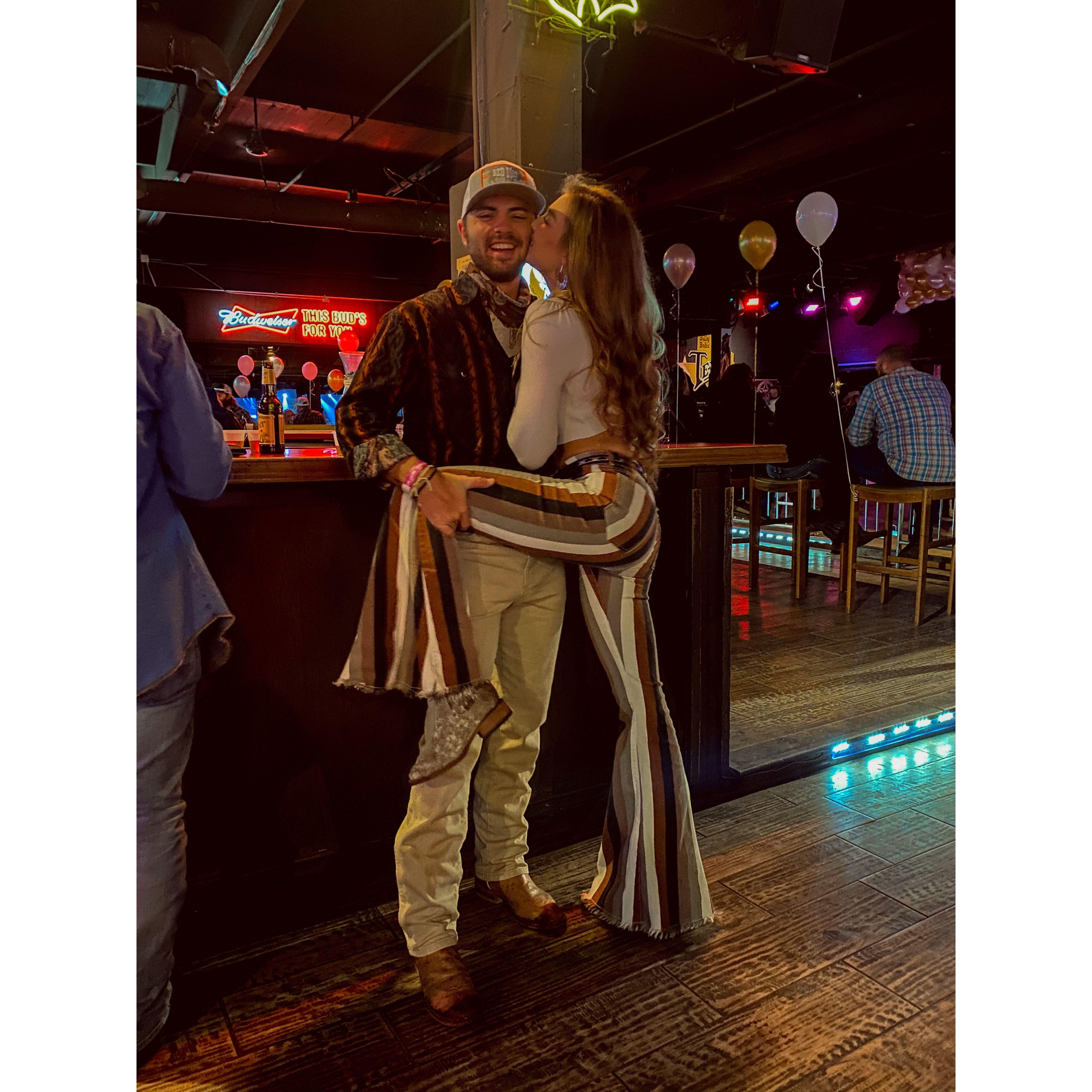 New Years at Billy Bobs