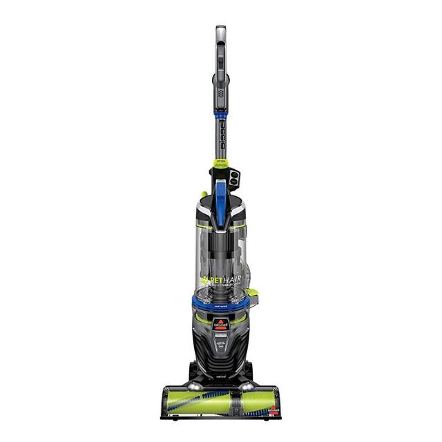 BISSELL Pet Hair Eraser Turbo Rewind Upright Vacuum Cleaner, 27909, Blue