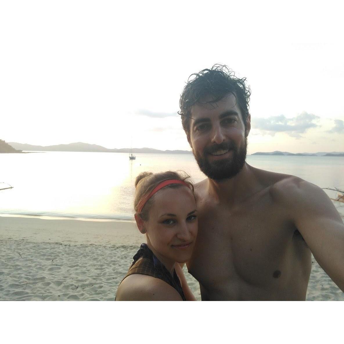 Living it up in the Philippines during our last moments of freedom before starting residency Spring 2016