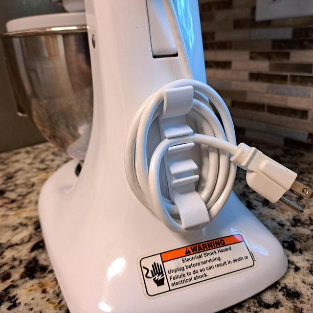 KitchenAid Cable Holder, Cord Organizer For Your KitchenAid Mixer, Works With Other Kitchen Appliances