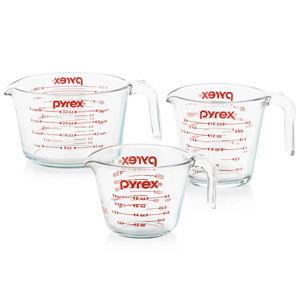 Pyrex 3-Pack Glass Measuring Cup Set