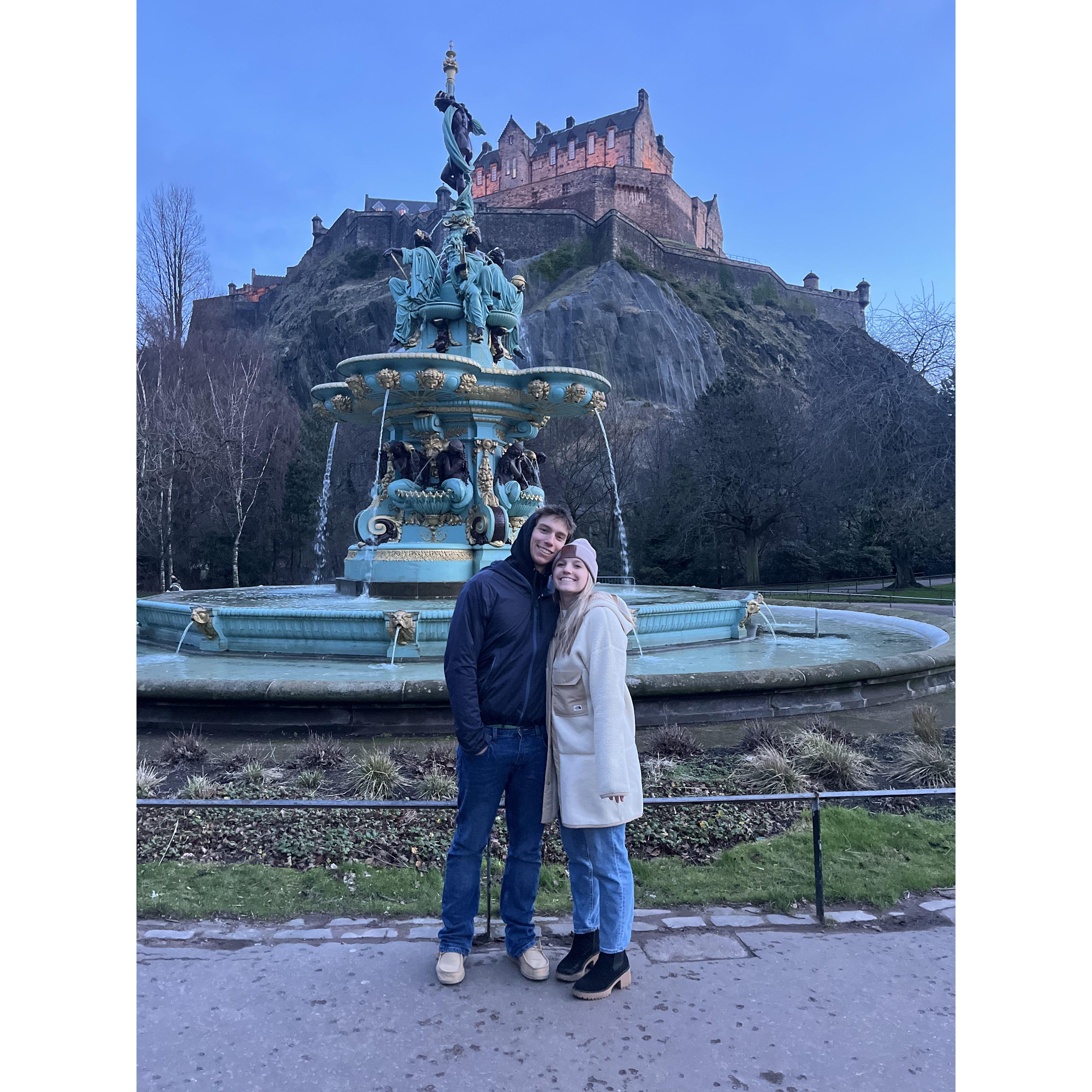 Visiting Alex in Scotland in 2024