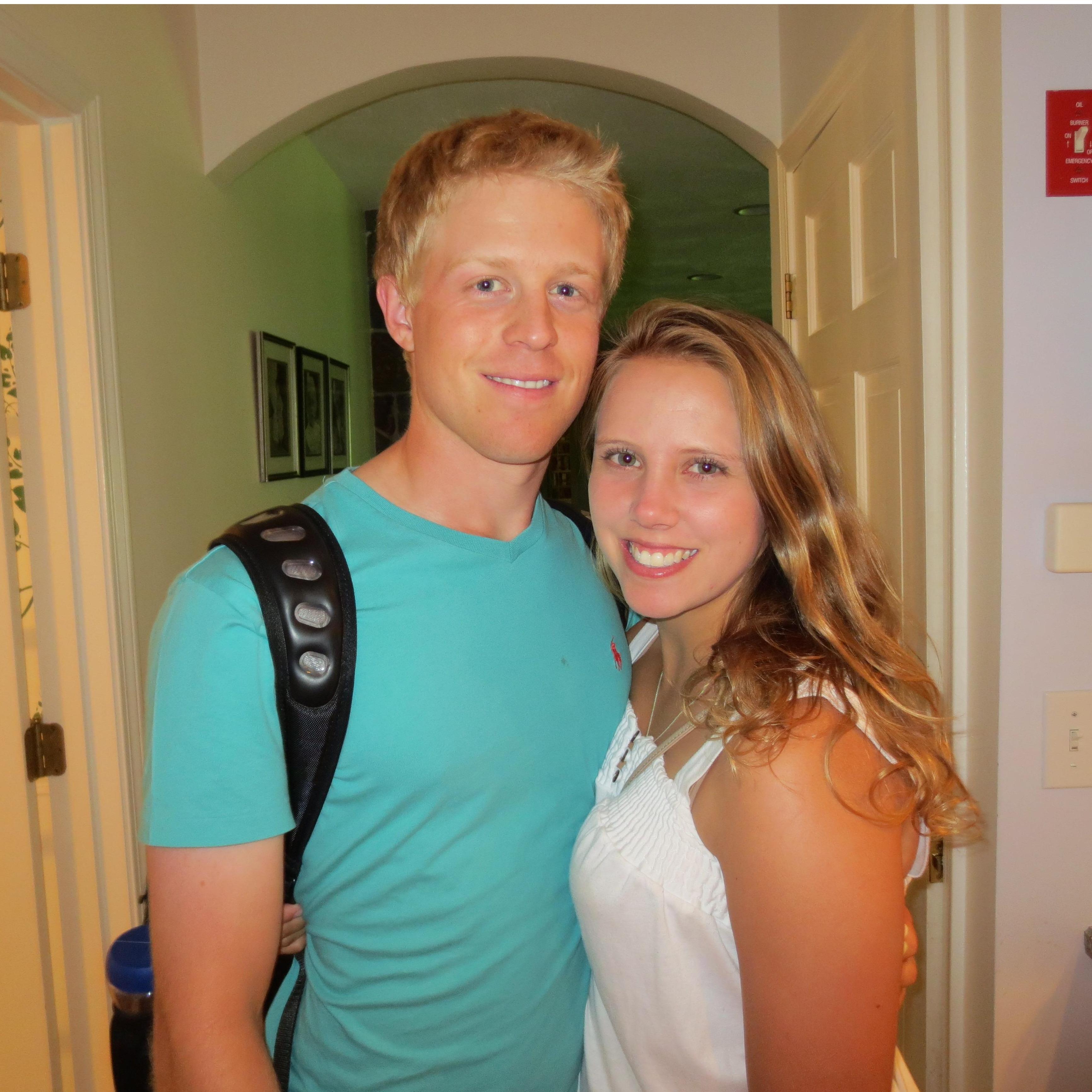 Quick visit to Andover in August 2013 between Sarah's international visits to Peru (summer) and Denmark (semester).