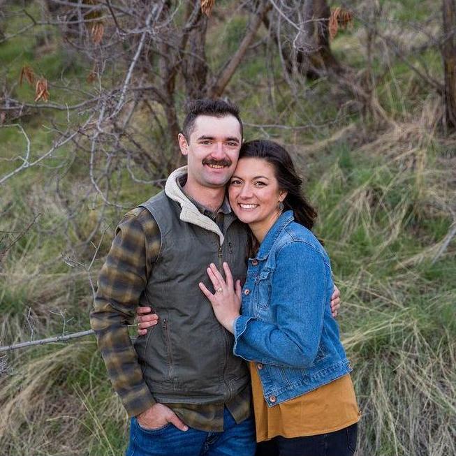Engagement Photo Session @ Lucky Peak - April 8th, 2021. Camille Marie Photography