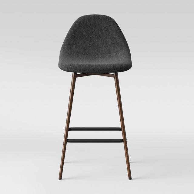 Copley Upholstered Counter Stool - Dark Gray - Project 62™