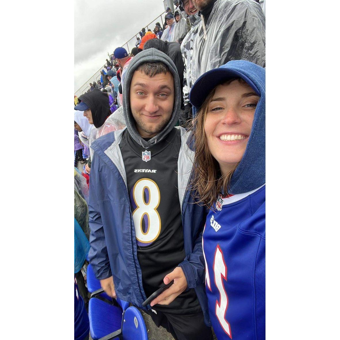 Our first Bills/Ravens game in 2022