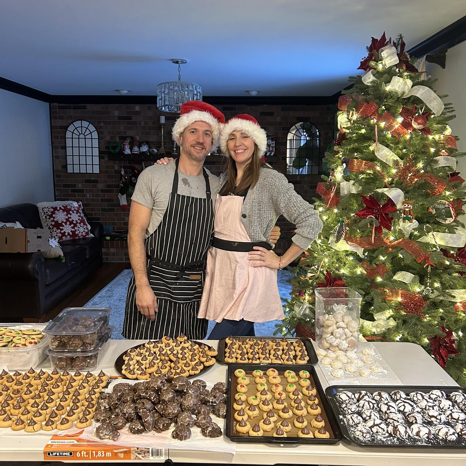 Baking all the Xmas cookies!!!!