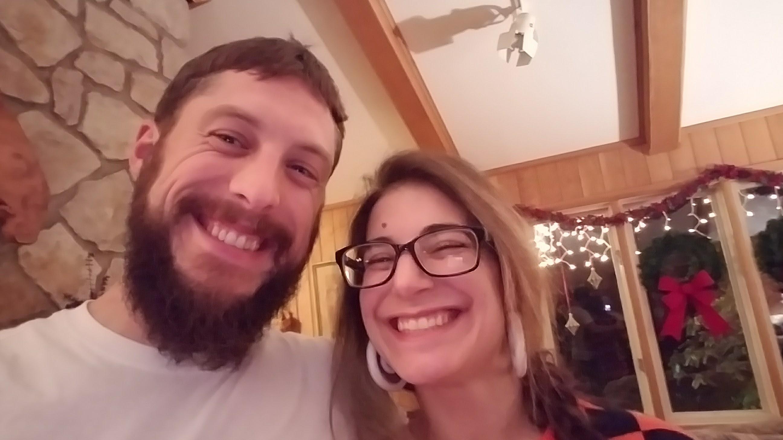 New Years 2017! At the Capodici's house. Andrew's Aunt, Uncle and cousins finally got to meet this woman they had been hearing about!